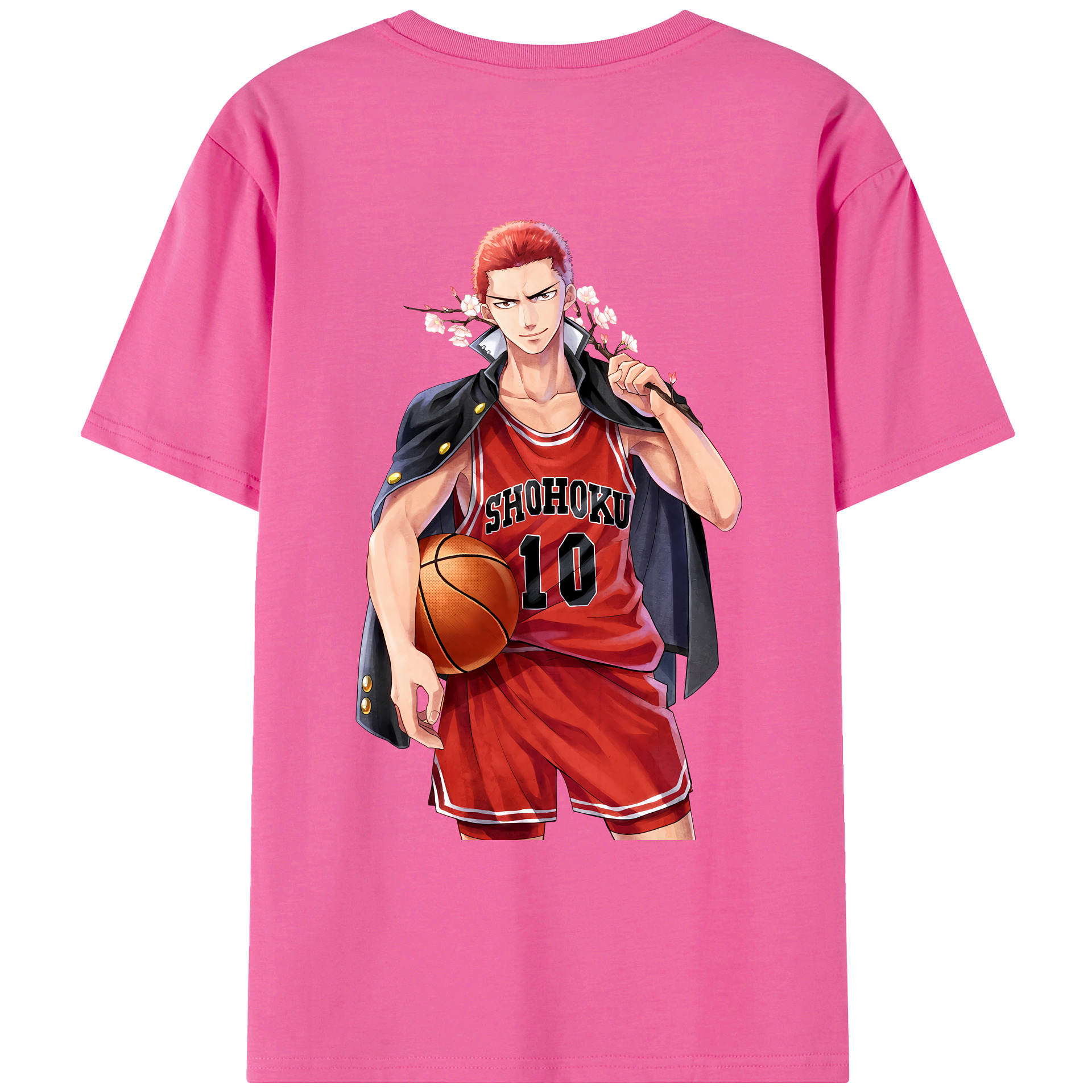 （画像用） SLAM DUNK／スラムダンク レディース半袖Tシャツ(バックプリント)